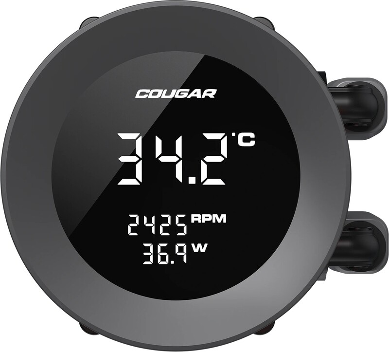 Voor vloeibare koeling cougar 3 orig - Kit Cougar Poseidon Vistek ARGB 360 AIO 360mm Waterkoeler (Black)