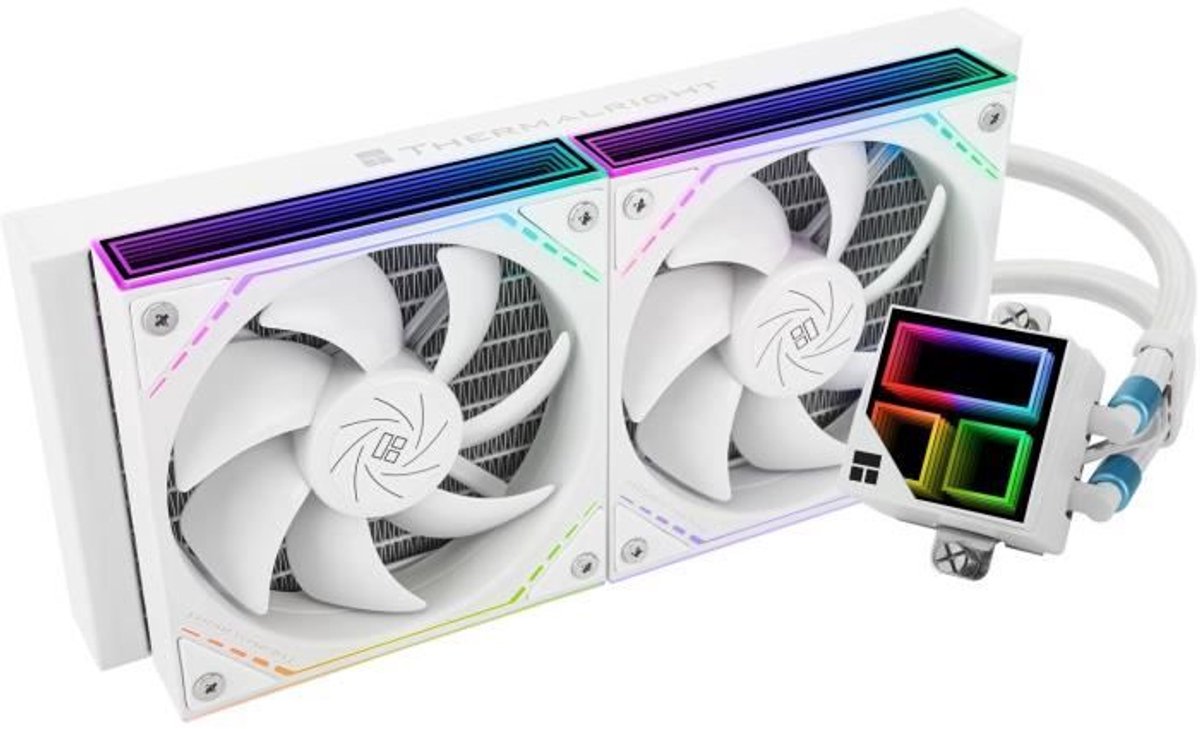 Thermalright Frozen Infinity 240 240mm Waterkoeler (White) - afbeelding 2
