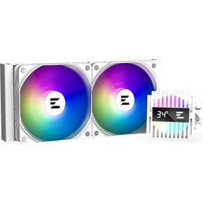 Zalman Alpha2 A24 White, Aio Cpu Liquid Cooler, 240Mm Radiator, Real-Time Cpu - afbeelding 2