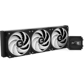 Zalman Zalman Alpha2 A36 Black, Aio Cpu Liquid Cooler, 360Mm Radiator, Real-Time Cpu Temperature Display, Addressable Rgb Fan With Pwm Control, Fan Speed 700 - 1,800Rpm Plm 10%, Max Noise Level 29.7Db(A)Plm10%