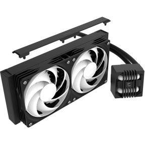 ALPHA2 SE A24 Black ARGB Liquid CPU Cooler 240mm Waterkoeler (Black) - afbeelding 2