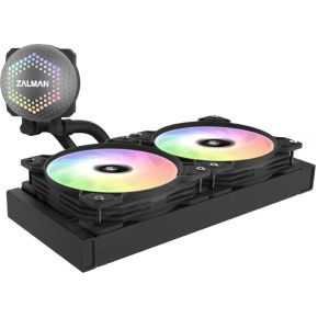 Zalman Alpha24 (Black), Cpu Water Cooler 240Mm Radiator (2 X 140 Mm Fan), Argb - afbeelding 2