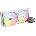 Zalman Alpha24 (White), Cpu Liquid Cooler 240Mm Radiator (2 X 120 Mm Fan), Argb