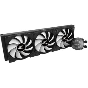 Alpha36 (Black), Cpu Liquid Cooler 360Mm Radiator (3 X 120 Mm Fan), Argb Pump, Dual Blade Pump, Intel : Lga 2066/2011-V3/2011/1700/1200/115X - afbeelding 2