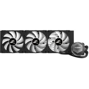 Alpha36 (Black), Cpu Liquid Cooler 360Mm Radiator (3 X 120 Mm Fan), Argb Pump, Dual Blade Pump, Intel : Lga 2066/2011-V3/2011/1700/1200/115X - afbeelding 3