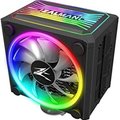 Cnps16X Black, Dedicated Spectrum Rgb Cover And Fans / 120Mm Addressable Rgb Fans X 2 / Compatible With Z.Sync For Rgb Control / 4 Heatpipes / Advanced Fdb Bearing / Stc8 Thermal Compound Included / Tdp 150