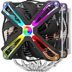 Zalman Zalman Cnps20X, High End Dual Tower Rgb Cooler / - 140Mm Adressable Rgb Fan (Sf140) X 2 / - Patented Corrugated Fins For Optimized Cooling / - 6 Heatpipes / - Advanced Fdb Bearing / - Stc8 Thermal Compound Included / - Tdp 300
