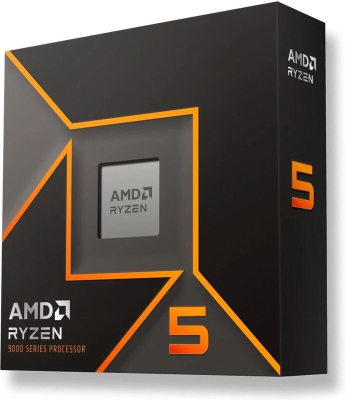 AMD AMD Ryzen 5 9600X, 3,9 GHz (5,4 GHz Turbo Boost) processor