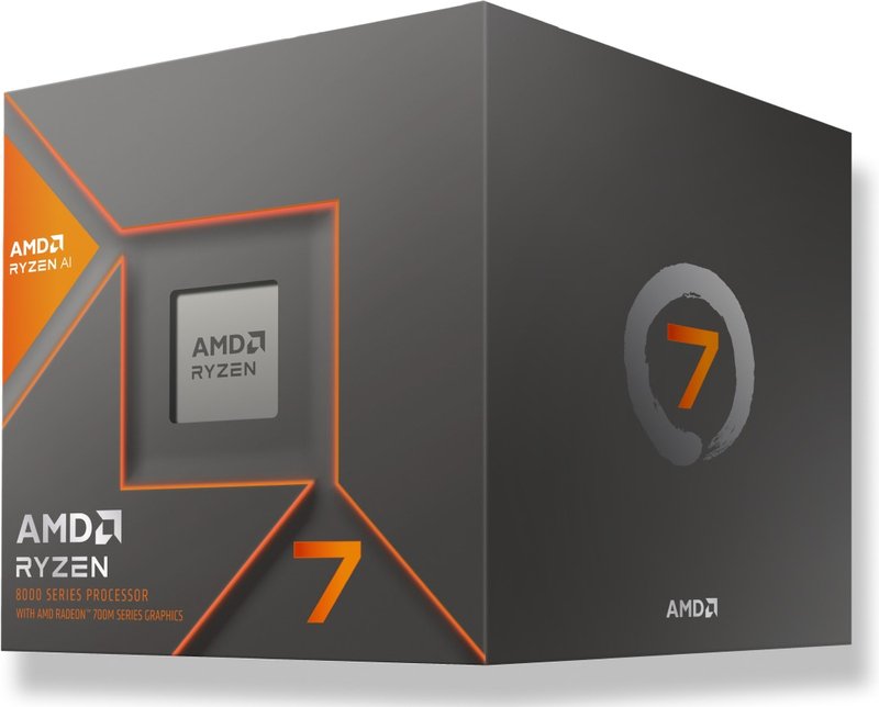 AMD AMD Ryzen 7 8700G, 4,2 GHz (5,1 GHz Turbo Boost) processor