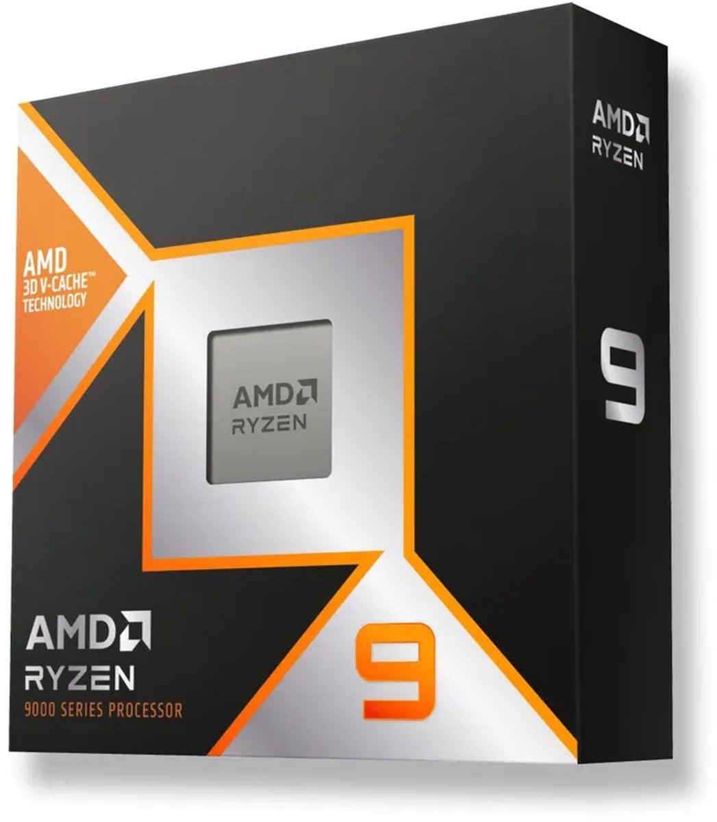 AMD Amd Ryzen 9 9900X3D Processor 4,4 Ghz 140 Mb L2 & L3 Lade