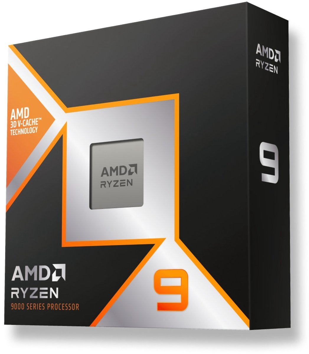 AMD Amd Ryzen 9 9950X3D Processor 4,3 Ghz 144 Mb L2 & L3 Lade
