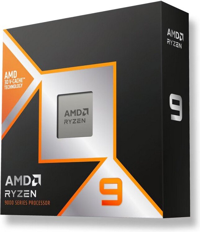 AMD Amd Ryzen 9 9950X3D Boxed - Desktop Processor - Cpu - 16 Core - 32 Threads - 4,3Ghz/5,7Ghz - Socket Am5