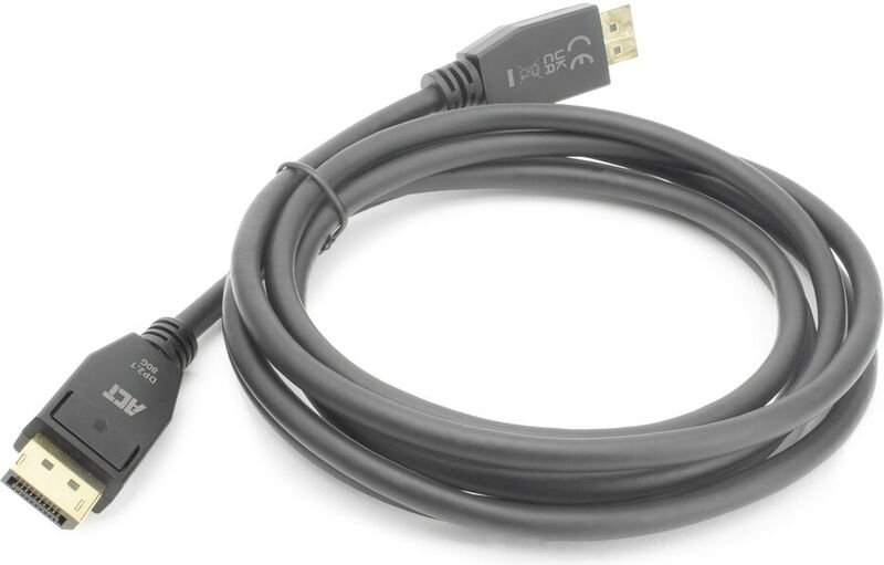 Act 2 meter 4k 240hz 8k 60hz 2 orig - ACT AK4082 DisplayPort→DisplayPort 2 m DisplayPort-kabel