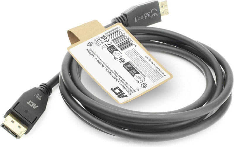 Act 2 meter 4k 240hz 8k 60hz 3 orig - ACT AK4082 DisplayPort→DisplayPort 2 m DisplayPort-kabel