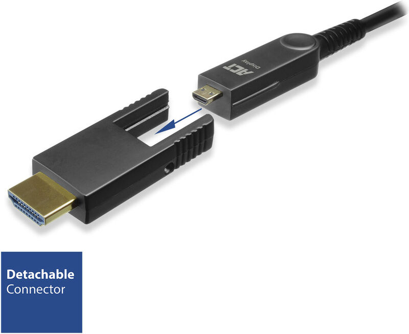 Act 20 meter high speed 4k active 3 orig - ACT AK4102 HDMI→HDMI 2.0 20 m HDMI-kabel