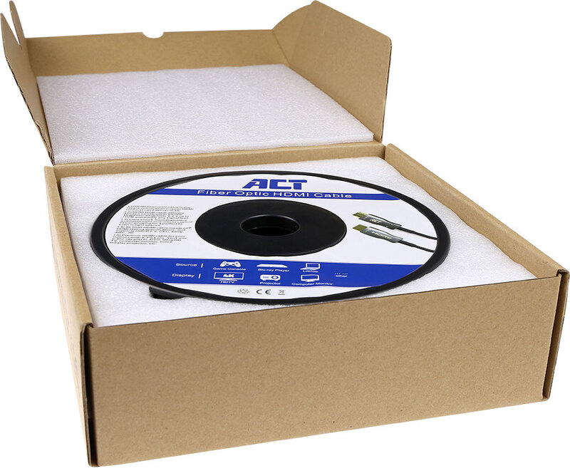 Act 30 meter premium 4k active opt 5 orig - ACT AK3933 HDMI→HDMI 2.0 30 m HDMI-kabel