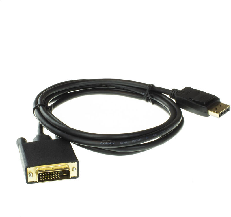 Act naar dvi male aansluitkabel 3 orig - ACT AC7505 DisplayPort→DVI-D 1,8 m DisplayPort-kabel