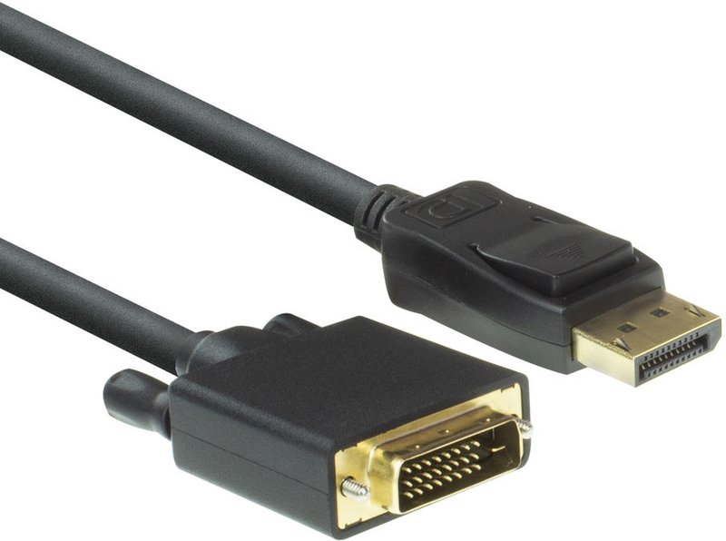 ACT AC7505 DisplayPort→DVI-D 1,8 m DisplayPort-kabel