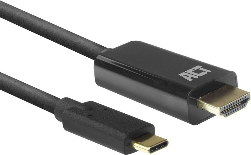 Act usb c naar male aansluitkabel