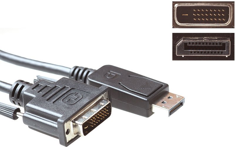Act verloopkabel male naar dvi mal 9563820