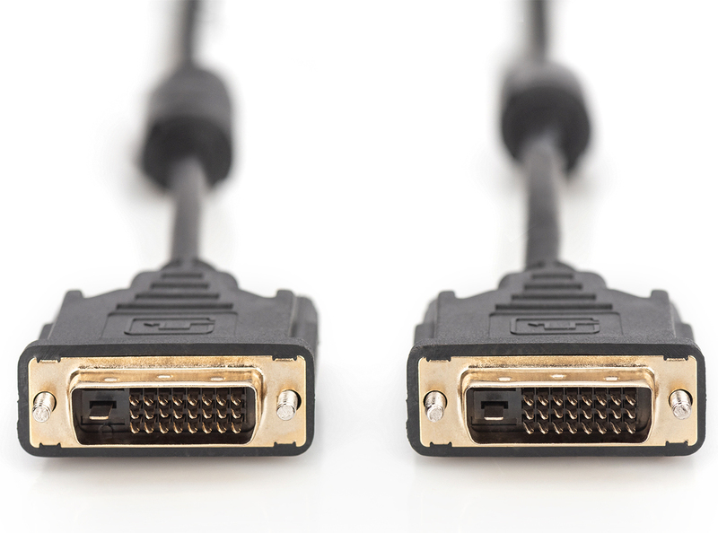 Assmann electronic ak 320101 100 s dvi 3 orig - Assmann AK-320101-100-S DVI-D→DVI-D 10 m DVI-kabel
