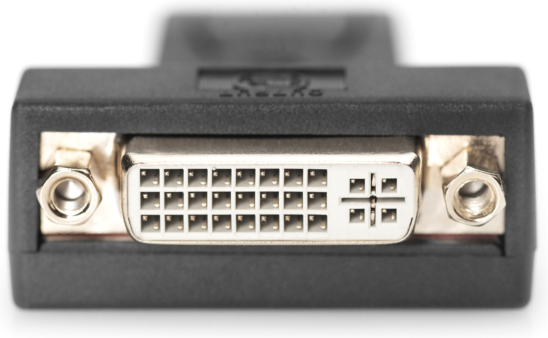 Assmann electronic ak 340603 000 s kab 4 orig - Assmann AK-340603-000-S DisplayPort→DVI-I Verloopstuk