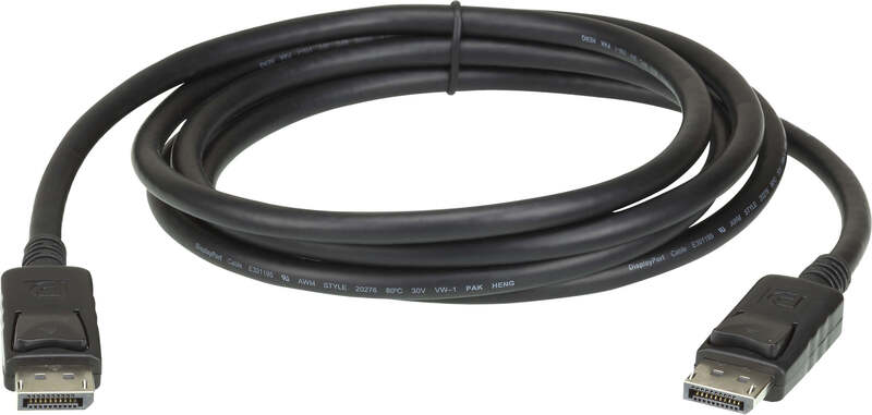 Aten 4 6 m rev 1 2 2 orig - Aten 2L-7D04DP DisplayPort→DisplayPort 4,6 m DisplayPort-kabel