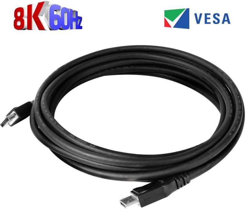 Club 3d club3d 1 4 hbr3 8k kabel 9566511 5 orig - Club 3D CAC-1061 DisplayPort→DisplayPort 5 m DisplayPort-kabel
