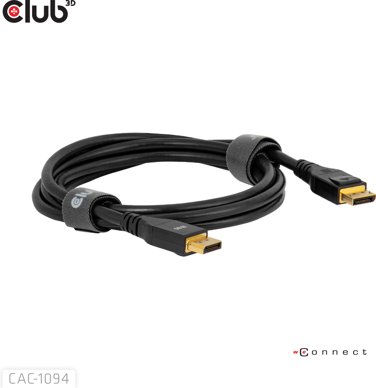 Club 3d club3d cac 1094 kabel 4 orig - Club 3D CAC-1094 DisplayPort→DisplayPort 2 m DisplayPort-kabel