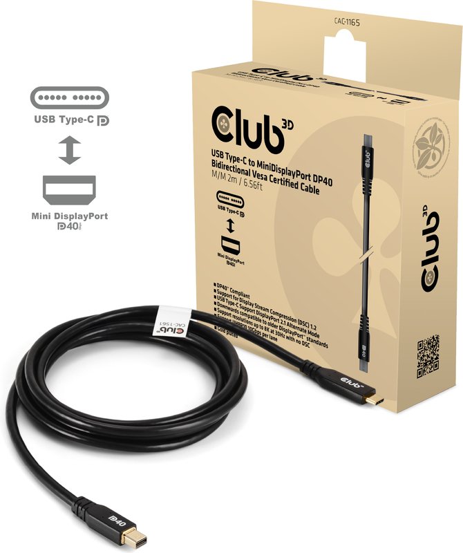 Club 3d club3d cac 1561 kabel 2 m