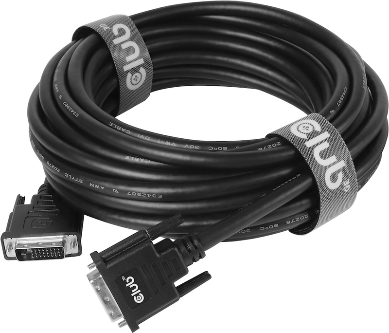 Club 3d club3d dvi d dual link 24 9794328 2 orig - Club 3D CAC-1220 DVI-D→DVI-D 10 m DVI-kabel