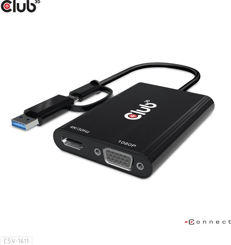 Club 3d club3d usb gen1 type c a 9566562