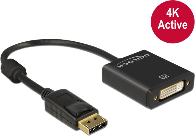 Delock 62599 adapter 1 2 male dvi