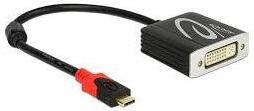 Delock 62734 adapter 1 2 male female 2 orig - DeLock 62734 DisplayPort→HDMI 0,2 m Verloopstuk