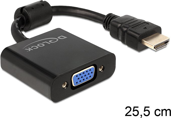 Delock 65512 adapter male naar vga fe