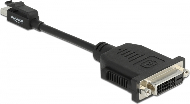 Delock 65979 mini 1 1 naar dvi 3 orig - DeLock 65979 Mini DisplayPort→DVI-I 0,15 m Verloopstuk