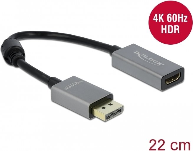 Delock 66436 actieve 1 4 naar adapter