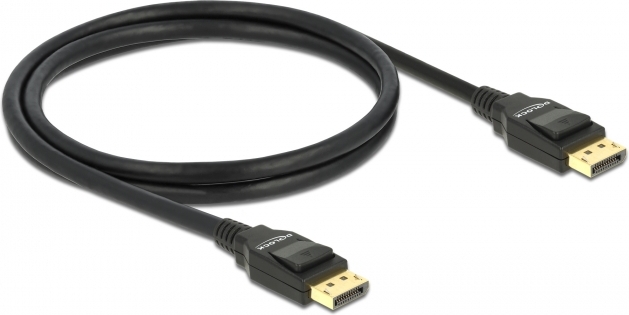 Delock 82423 kabel 1 2 male male 2 orig - DeLock 82423 DisplayPort→DisplayPort 1 m DisplayPort-kabel