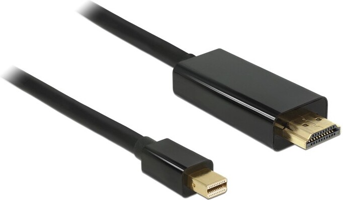 Delock 83698 passieve mini 1 1 naar 3 orig - DeLock 83698 Mini DisplayPort→HDMI 1 m DisplayPort-kabel