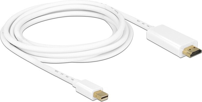 Delock 83708 video kabel adapter 3 orig - DeLock 83708 Mini DisplayPort→HDMI 3 m DisplayPort-kabel