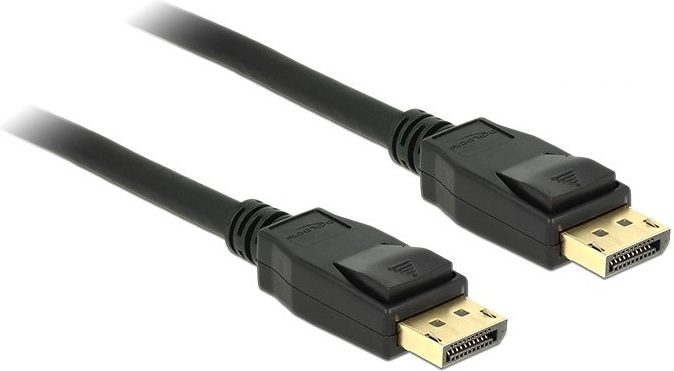 Delock 83806 kabel 1 2 male male 3 orig - DeLock 83806 DisplayPort→DisplayPort 2 m DisplayPort-kabel