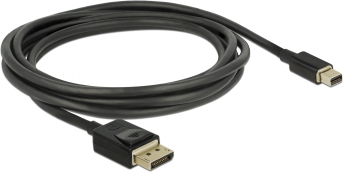 Delock 84928 mini naar kabel 8k 60 3 orig - DeLock 84928 Mini DisplayPort→DisplayPort 2 m DisplayPort-kabel