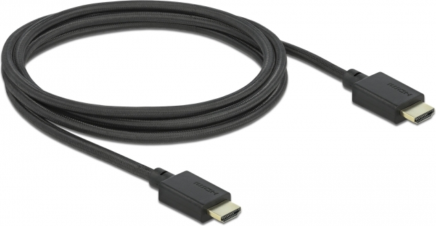 Delock 85388 high speed kabel 48 gbps 3 orig - DeLock 85388 HDMI→HDMI 2.1 2 m HDMI-kabel