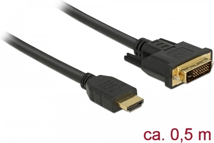 Delock 85651 naar dvi 24 1 kabel