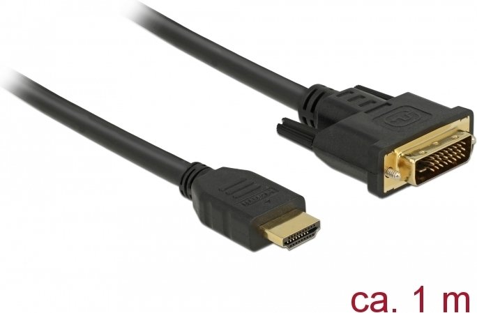 Delock 85652 naar dvi 24 1 kabel