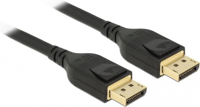 Delock 85658 kabel 8k 60 hz 1 2 orig - DeLock 85658 DisplayPort→DisplayPort 1 m DisplayPort-kabel