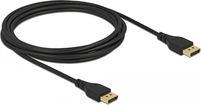 Delock 85910 kabel 8k 60 hz 2 3 orig - DeLock 85910 DisplayPort→DisplayPort 2 m DisplayPort-kabel