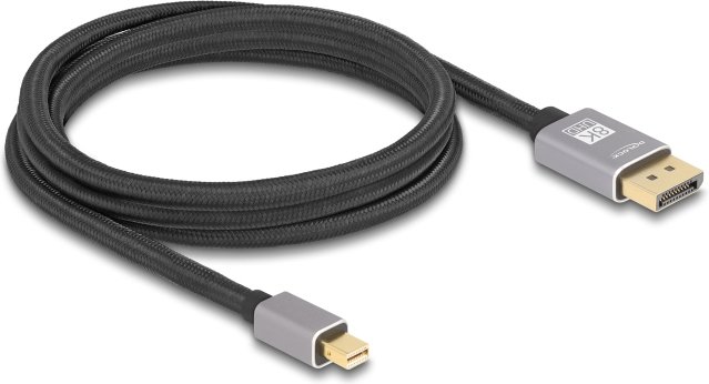 Delock mini kabel 2 m grijs
