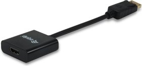 Equip 133438 zwart kabeladapter verl
