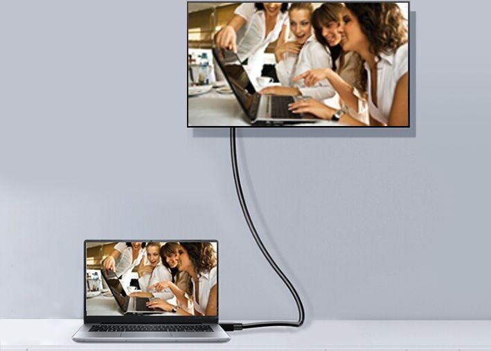 Equip 2 0m 5 orig - Equip 119332 DisplayPort→DisplayPort 2 m DisplayPort-kabel